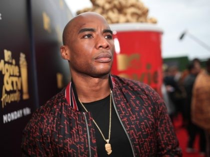 SANTA MONICA, CA - JUNE 16: Charlamagne tha God attends the 2018 MTV Movie And TV Awards at Barker Hangar on June 16, 2018 in Santa Monica, California. (Photo by Christopher Polk/Getty Images for MTV)