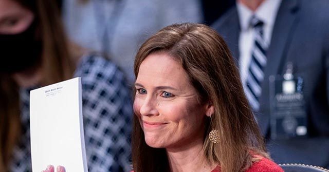 Amy Coney Barrett Takes Battery of Questions from Senators Without Notes