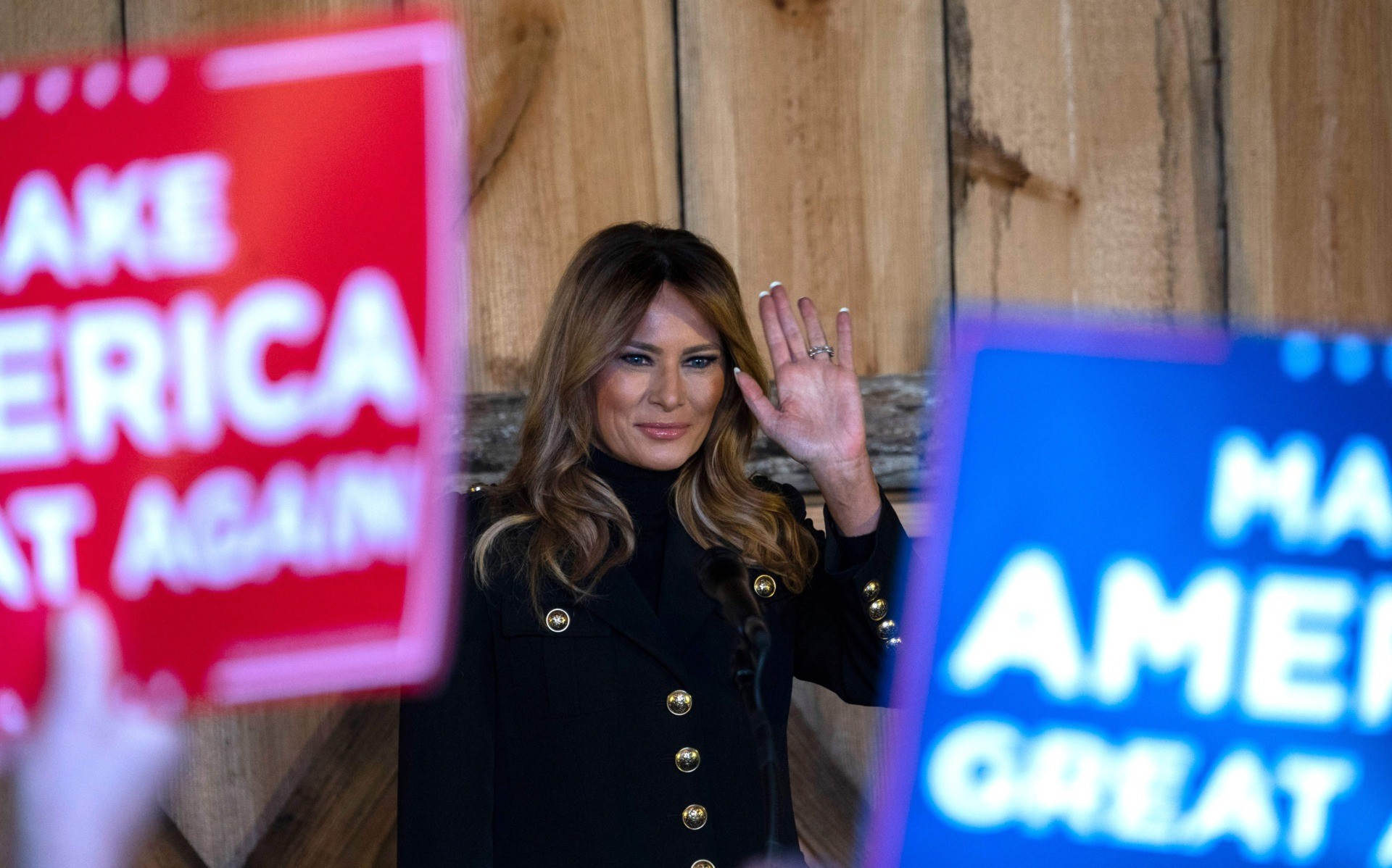 Fashion Notes: Melania Trump Rallies the Swing State Troops in Michael Kors