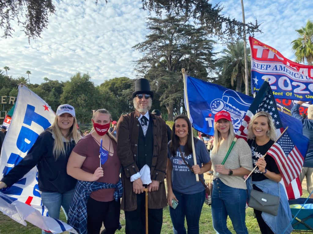 Beverly Hills MAGA Rally 10/24/20 Credit Whitney R.