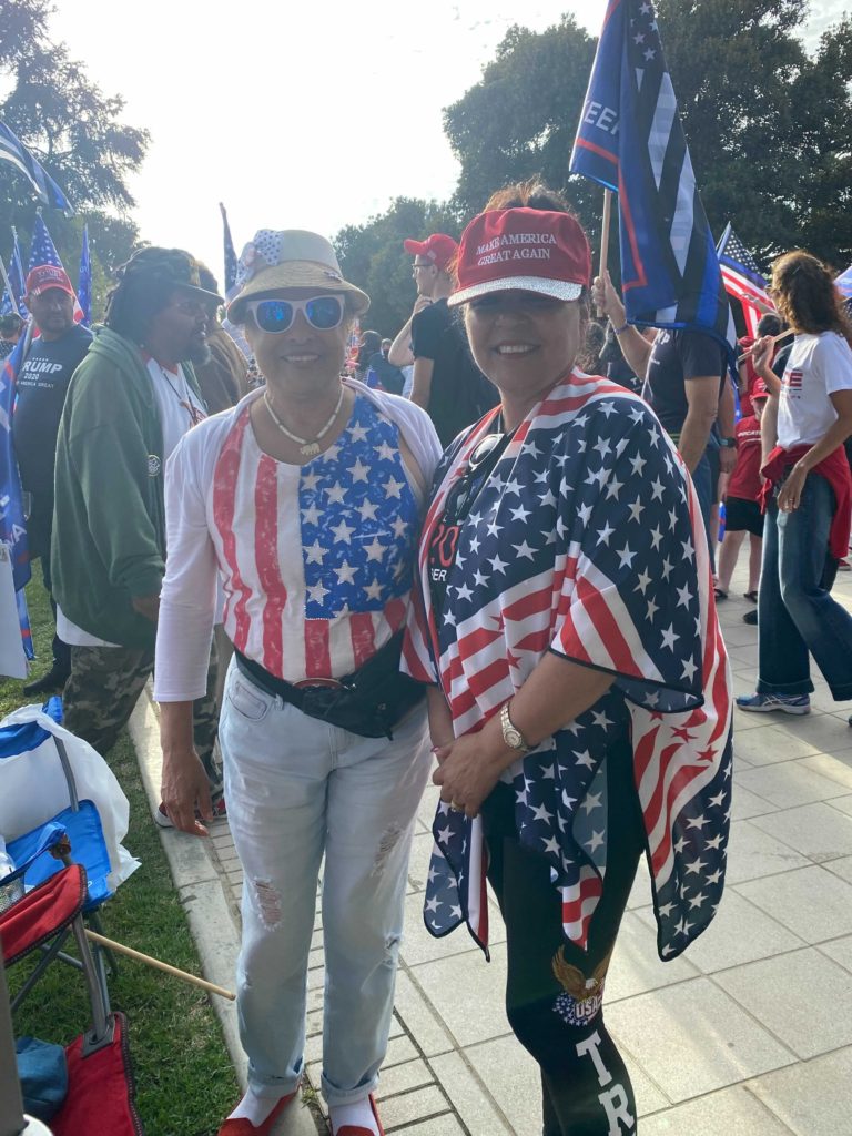 Beverly Hills MAGA Rally 10/24/20 Credit Whitney R.