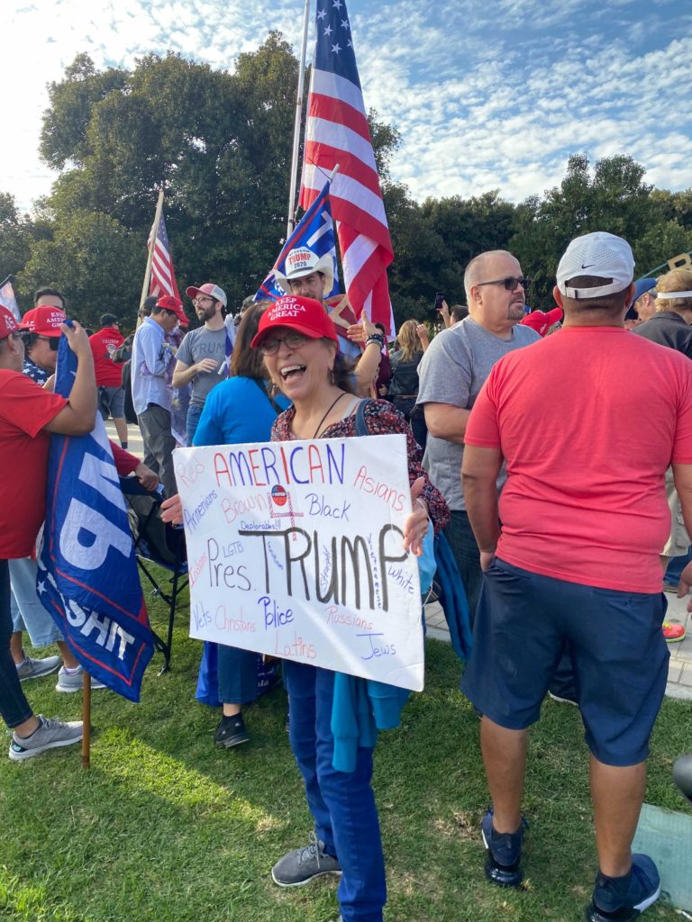 Beverly Hills MAGA Rally 10/24/20 Credit Whitney R.