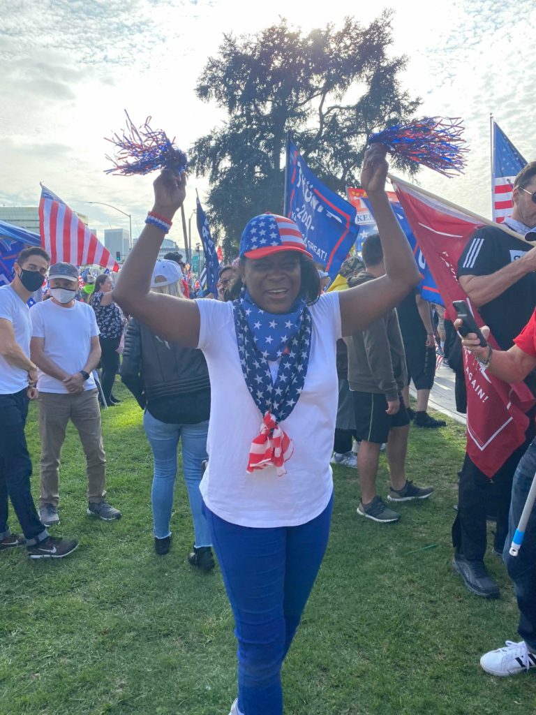 Beverly Hills MAGA Rally 10/24/20 Credit Whitney R.