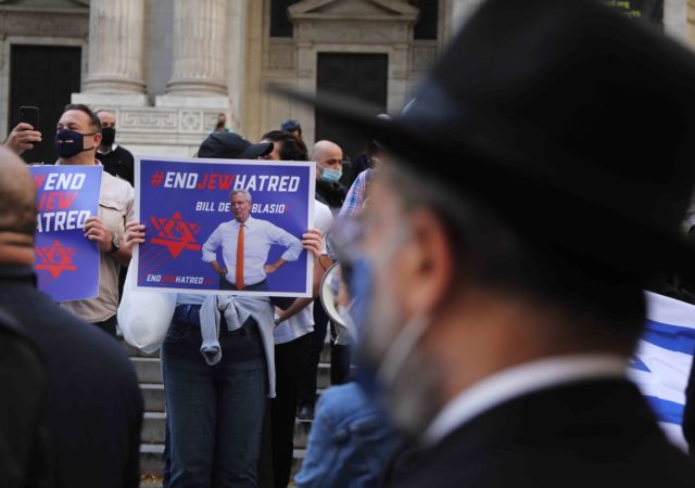Jewish protest New York (Spencer Platt / Getty)