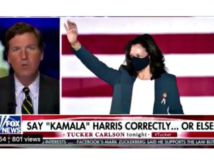 Kamala Harris Name Chyron Fox News