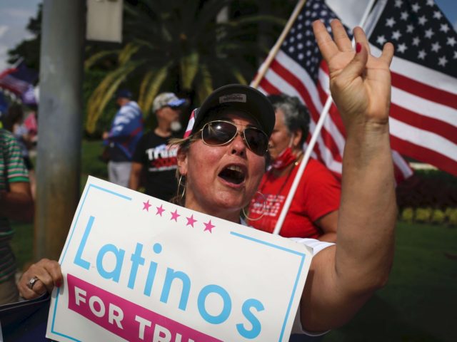 Latinos for Trump (Marco Bello / AFP / Getty)