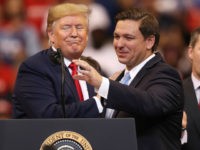 Trump Won’t Rule Out DeSantis as VP -- 'Well I Get Along with Him'
