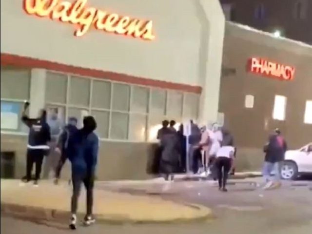 Walgreens looted in Washington DC Instagram Video Screenshot