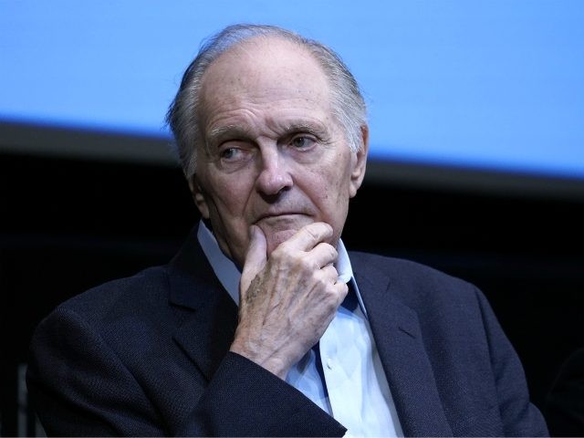 NEW YORK, NEW YORK - OCTOBER 04: Alan Alda speaks during the film discussion of "Marr