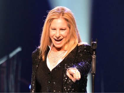 Barbra Streisand performs on stage at the O2 arena in London on Saturday, June 1, 2013. (Photo by Mark Allan/Invision/AP)