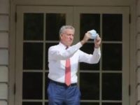 VIDEO: NYC Mayor Bill de Blasio Creates ‘Cringe’ Parody Mocking Trump’s White House Return