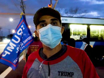 Democrat Trump supporter at Walter Reed Hospital Oct. 5, 2020