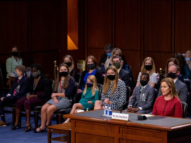 Watch — Amy Coney Barrett on Being Called a ‘White Colonist’: Accusations Are ‘Cruel and ‘Hurtful to My Children’