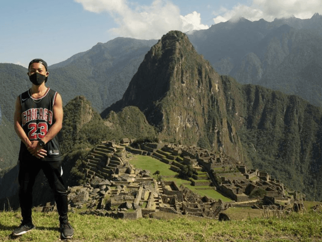 Jesse Katayama, 26, was planning to visit Machu Picchu during his trip to Peru in March, b