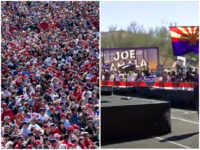 Trump Draws Thousands in Arizona, Harris Draws 'Approximately 100'