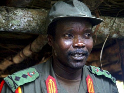 FILE - In this July 31, 2006 file photo, Joseph Kony, leader of the Lord's Resistance Army, speaks during a meeting with a delegation of 160 officials and lawmakers from northern Uganda. Uganda's military says it has started pulling its forces from Central African Republic, where troops had been pursuing …