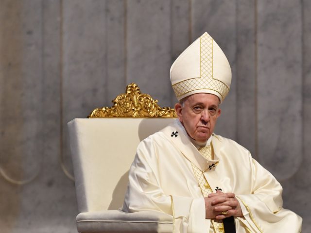 Pope Francis presides over a Holy Mass on the Solemnity of the Most Holy Body and Blood of