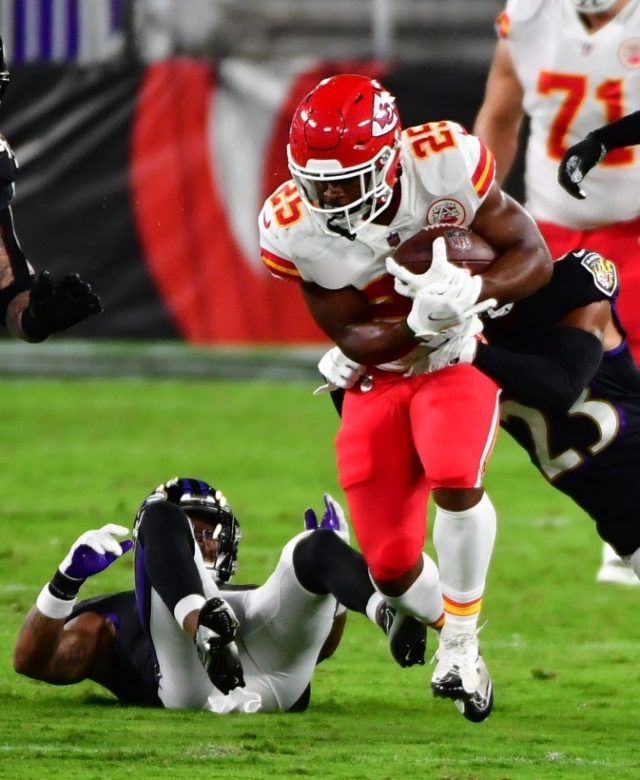 Fantasy football Clyde EdwardsHelaire tops Week 5 running back