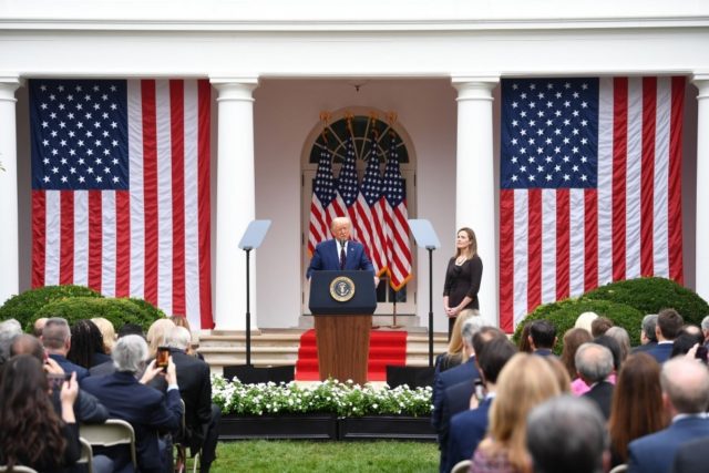 Attendees at Rose Garden ceremony urged to get tested for COVID-19