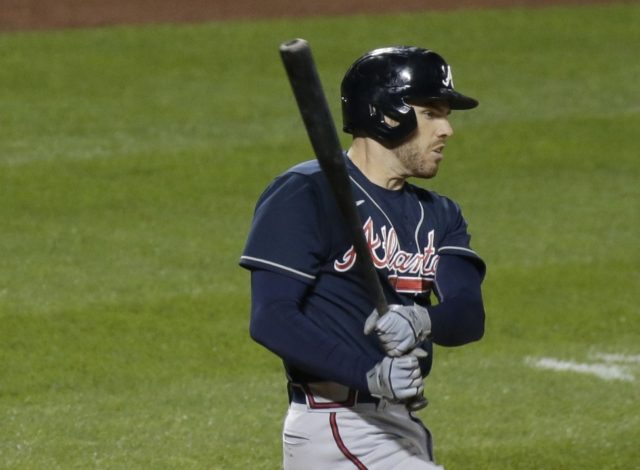 Freeman, Riley lead Braves over Dodgers in Game 1 of NLCS