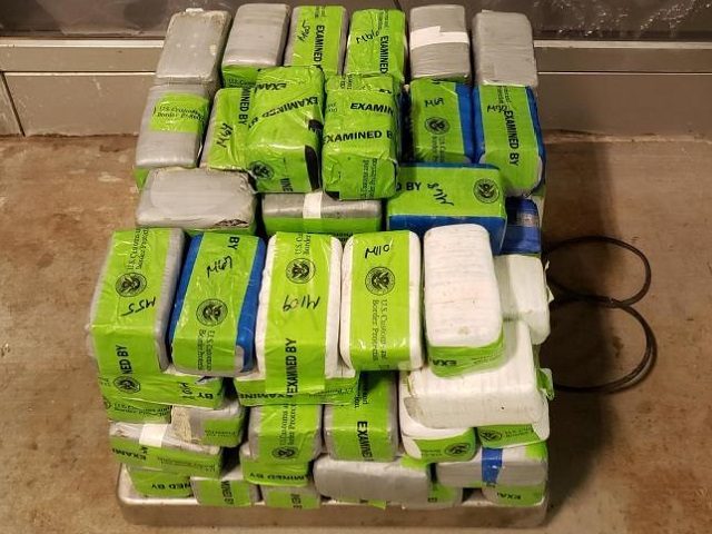 CBP officers in South Texas seized nearly $3 million in methamphetamine and heroin and a U.S.-Mexico border crossing. (Photo: U.S. Customs and Border Protection)
