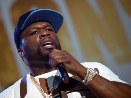 US rap singer Curtis James Jackson III aka 50 Cent performs on stage during a celebration to mark the winning of Monaco's first French Ligue 1 title in 17 years, in Monaco, on May 21, 2017. / AFP PHOTO / BERTRAND LANGLOIS (Photo credit should read BERTRAND LANGLOIS/AFP via Getty …