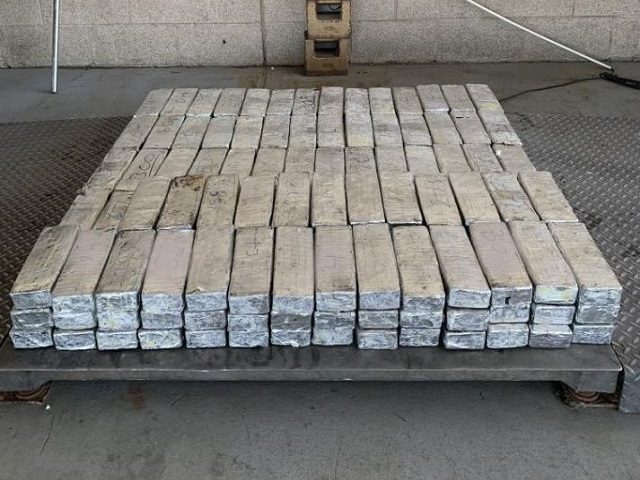 CBP OFO officers find 581 pounds of methamphetamine in a tractor-trailer attempting to ent