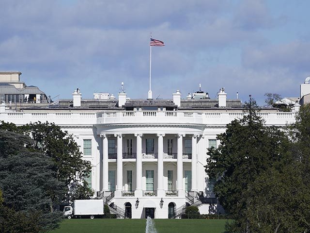 A view of the White House in Washington, Monday, Nov. 2, 2020. (AP Photo/Susan Walsh)