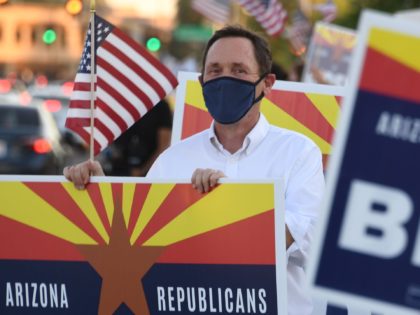 Arizona Republicans for Biden (Robyn Beck / AFP / Getty)