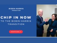 Biden Crowdsourcing Transition Funds as Standoff with Trump Continues