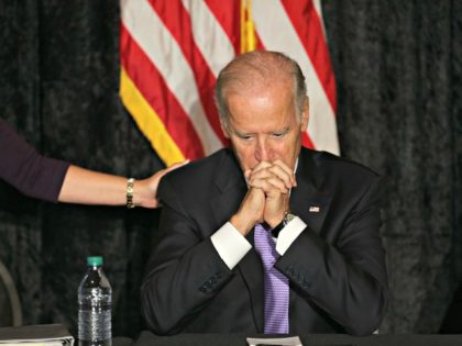 DAVIE, FL - SEPTEMBER 03: U.S. Vice President Joe Biden speaks as he meets with Jewish com
