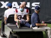 WATCH: Rex Burkhead Suffers Gruesome Knee Injury Against Texans