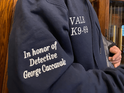 Hero Detective George Caccavale was killed in the line of duty in 1976 while stopping an a
