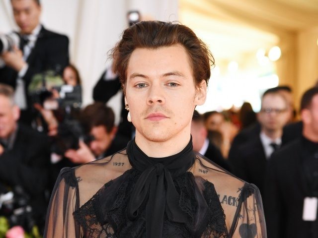 NEW YORK, NEW YORK - MAY 06: Harry Styles attends The 2019 Met Gala Celebrating Camp: Notes on Fashion at Metropolitan Museum of Art on May 06, 2019 in New York City. (Photo by Dimitrios Kambouris/Getty Images for The Met Museum/Vogue)