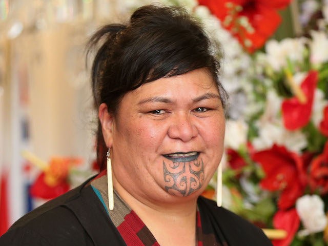 WELLINGTON, NEW ZEALAND - OCTOBER 26: Labour MP Nanaia Mahuta looks on during a swearing-i