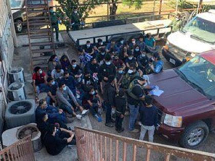 Rio Grande City Station Border Patrol agents find a group of migrants locked in an apartme