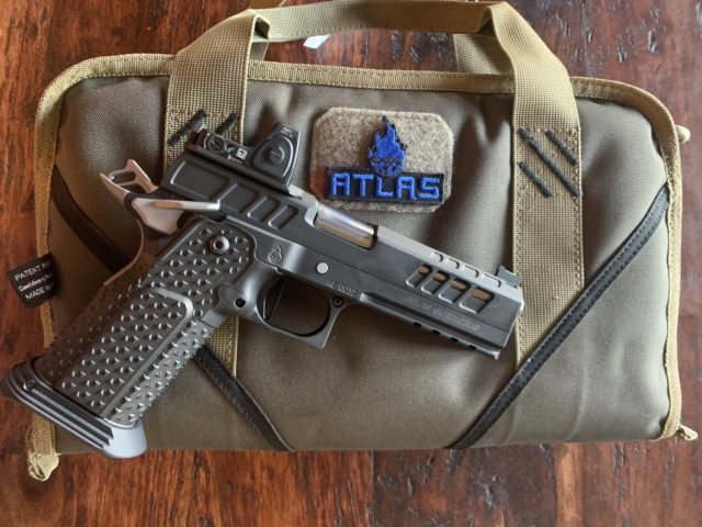 The Atlas Gunworks Athena 1911 is a race gun that is beyond Cadillac in quality and craftsman, coming much closer to Ferrari-level performance and feel.