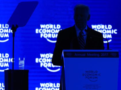 Joe Biden blue silhouette (Brice Coffrini / AFP / Getty)
