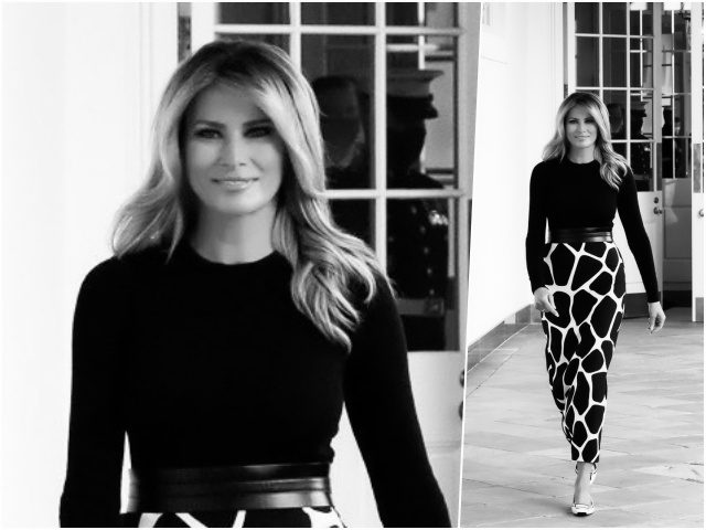 First Lady Melania Trump could have been headed to the …