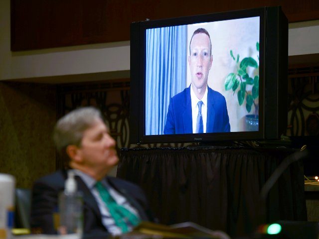 Mark Zuckerberg on TV