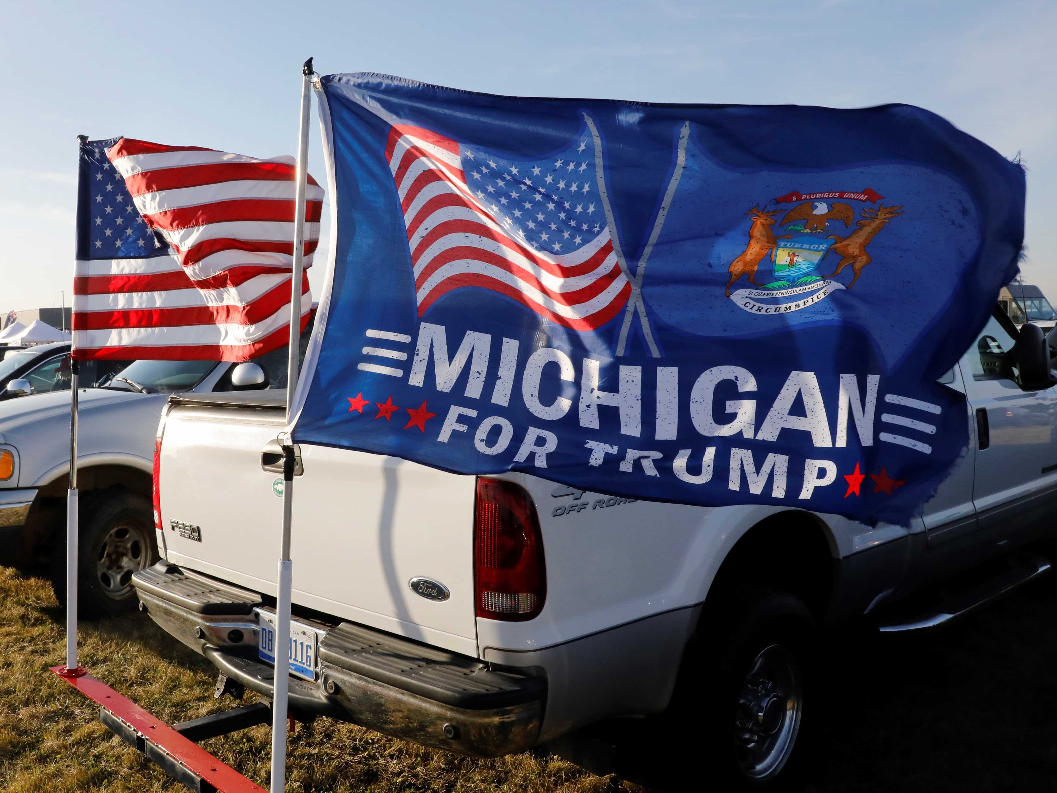 Michigan for Trump (Jeff Kowalsky / AFP / Getty)