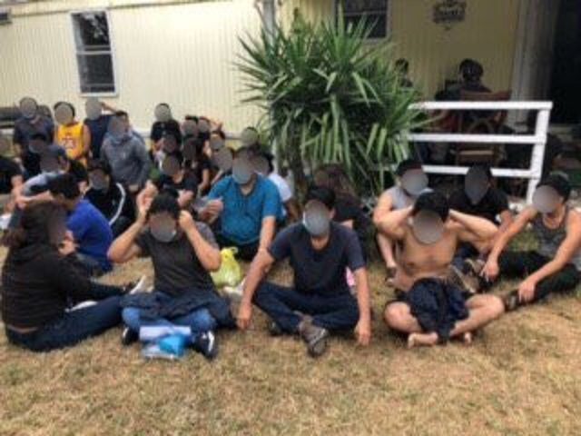 Border Patrol agents in the Rio Grande Valley Sector disrupted two human smuggling stash houses in one day. (Photo: U.S. Border Patrol)