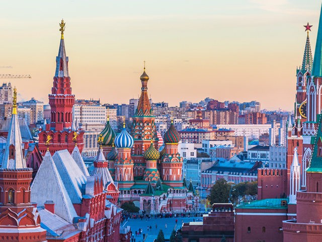 St. Basil's Cathedral on Red Square in Moscow City, St. Basil's Cathedral famous place in