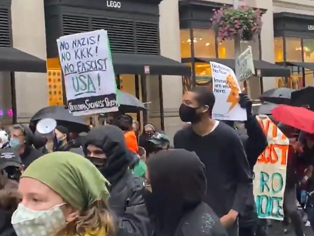 Protesters Chant, ‘Fascist F**ks, Your Lives Don’t Matter,’ in NYC