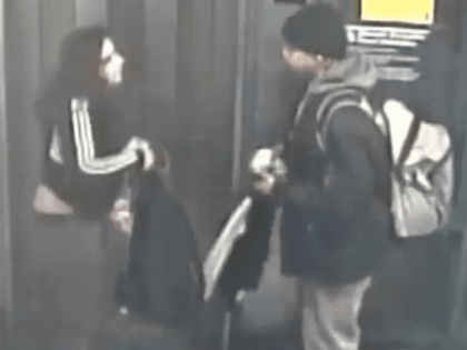 Police are looking for two suspects who allegedly attacked a subway passenger in Brooklyn on November 13 following a dispute about masks.