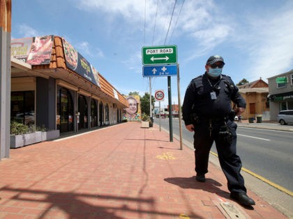 ADELAIDE, AUSTRALIA - NOVEMBER 20: Police outside the Woodville Pizza Bar after it was ann