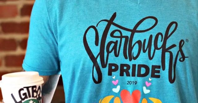 starbucks pride shirts 2021