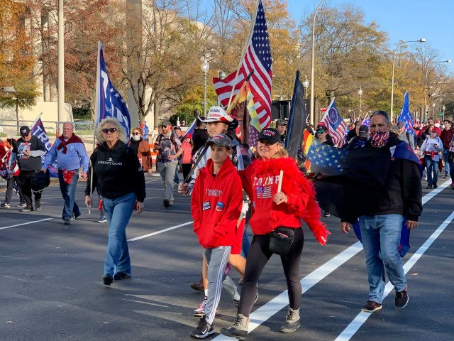 The "Million MAGA March" and the "Stop The Steal" rally in support of President Donald Trump is held on November 14, 2020 at Freedom Plaza and neighboring locations in and around Washington, D.C. during the worldwide coronavirus pandemic. Demonstrators are protesting the results of the 2020 United States presidential election …
