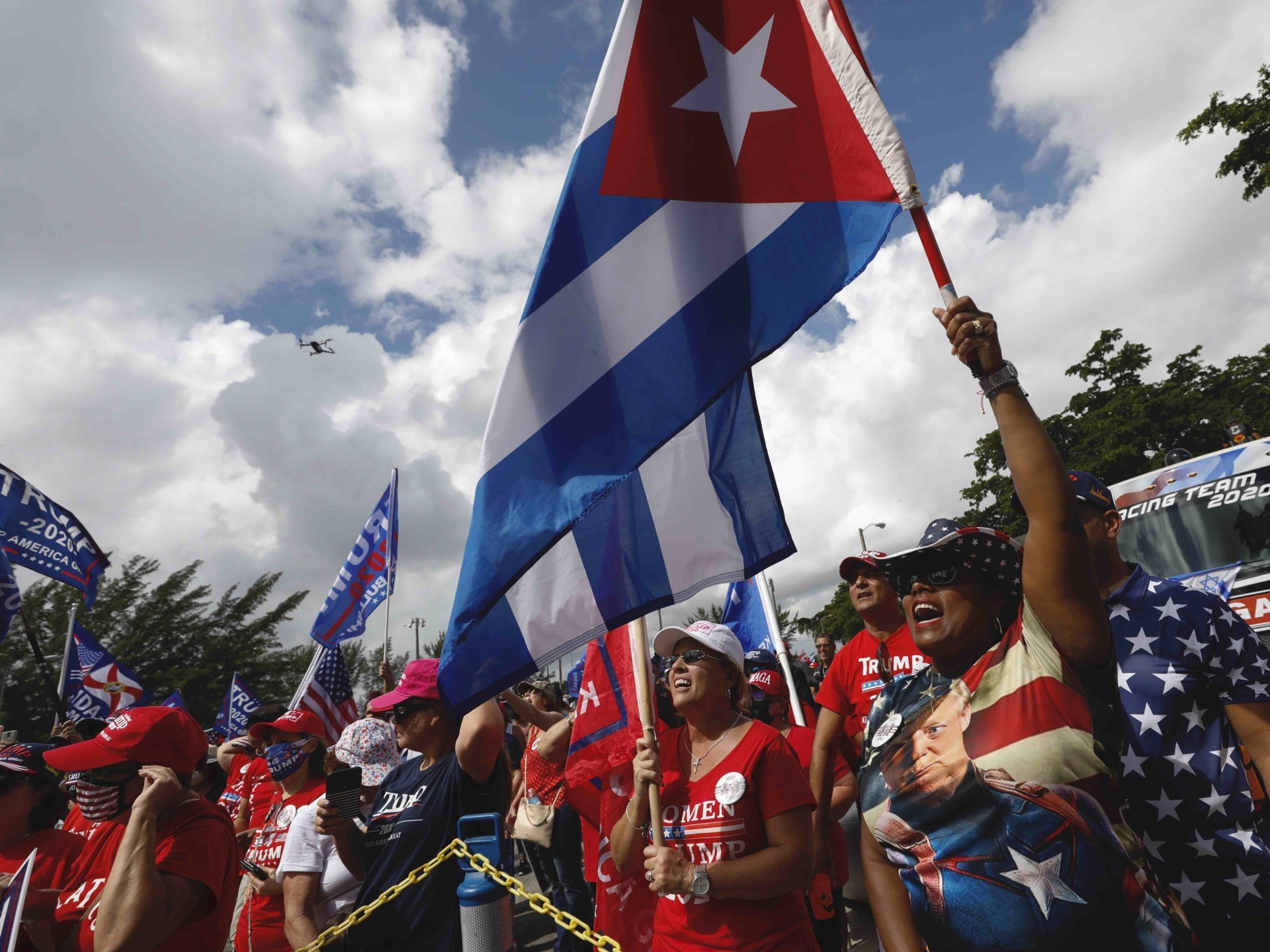 Trump Cubans (Rebecca Blackwell / Associated Press)