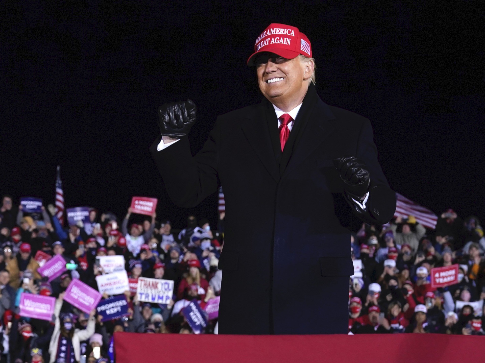 Trump Grand Rapids MAGA (Evan Vucci / Associated Press)
